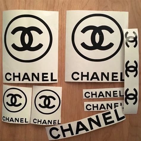 chanel candle stickers|chanel stickers clearance.